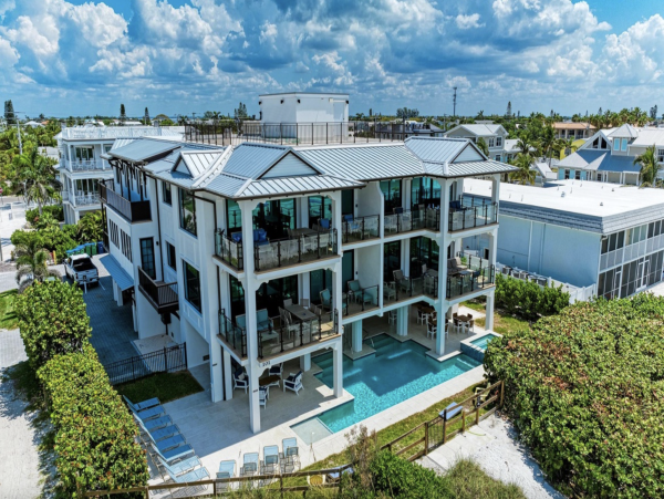 Anna Maria Island Beachfront Condo Rental - Luxury 4-Bedroom Gulf-View Vacation Condo with Pool and Spa
